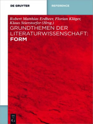 cover image of Grundthemen der Literaturwissenschaft